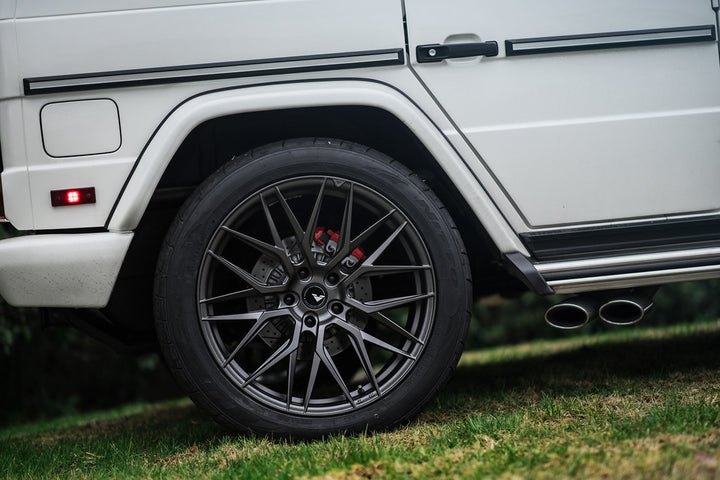 MERCEDES BENZ G63 AMG FORGED WHEELS AND EXHAUST SYSTEM