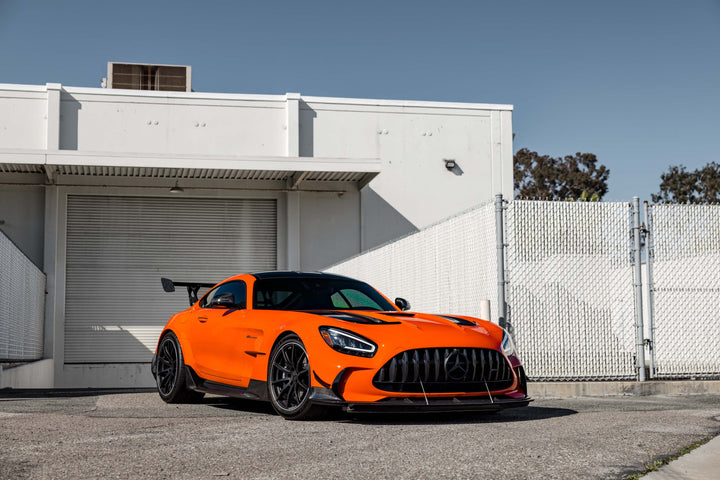 MERCEDES BENZ AMG GT BLACK SERIES FORGED WHEELS AND EXHAUST SYSTEM
