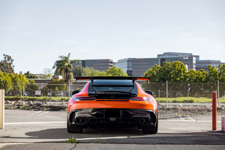 MERCEDES BENZ AMG GT BLACK SERIES FORGED WHEELS AND EXHAUST SYSTEM