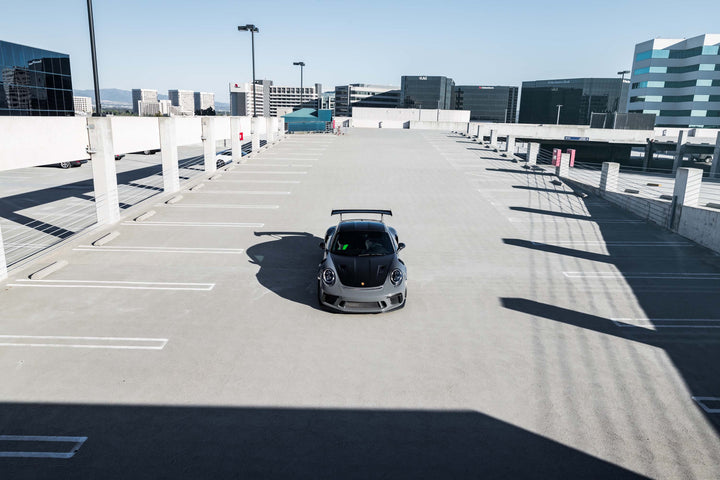 PORSCHE GT3RS FORGED WHEELS AND EXHAUST SYSTEM