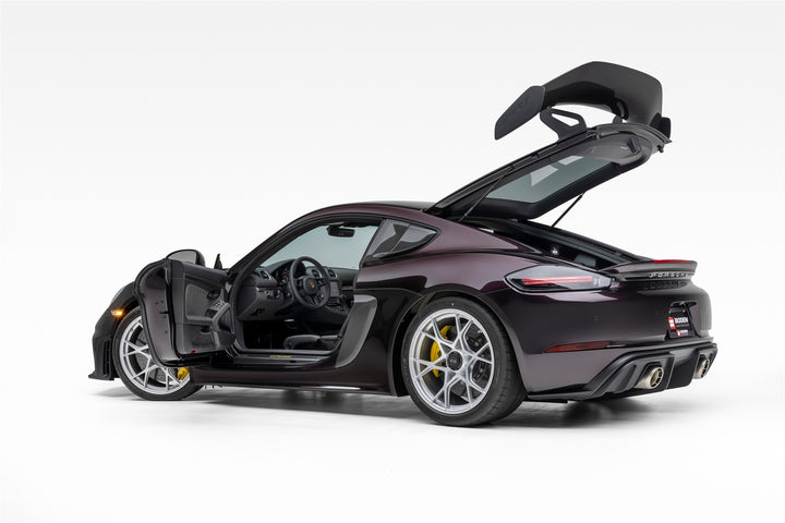 PORSCHE GT4RS FORGED WHEELS AND EXHAUST SYSTEM