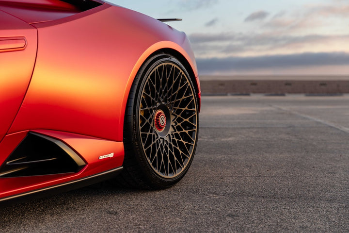 LAMBORGHINI HURACAN TECNICA FORGED WHEELS AND EXHAUST SYSTEM
