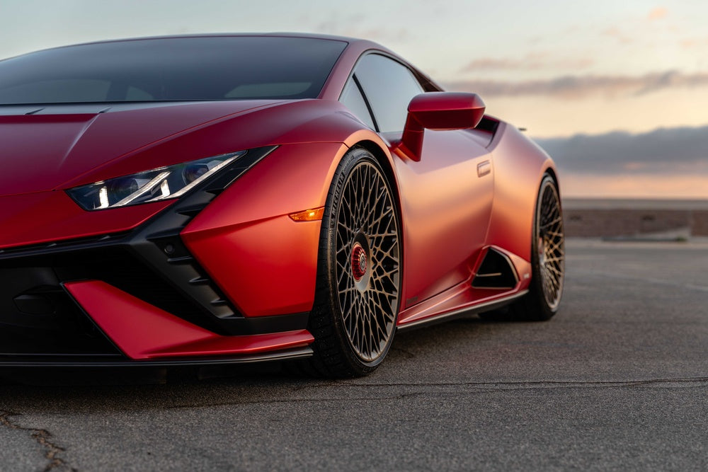 LAMBORGHINI HURACAN TECNICA FORGED WHEELS AND EXHAUST SYSTEM