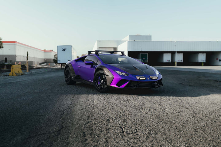 LAMBORGHINI HURACAN STERRATO FORGED WHEELS AND EXHAUST SYSTEM