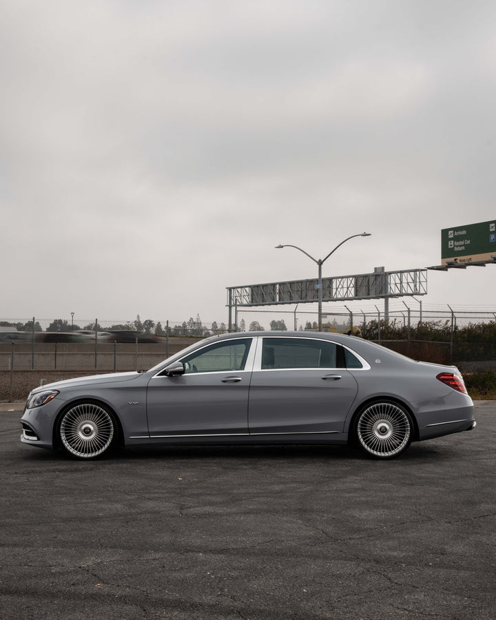 MERCEDES BENZ S650 FORGED WHEELS AND EXHAUST SYSTEM