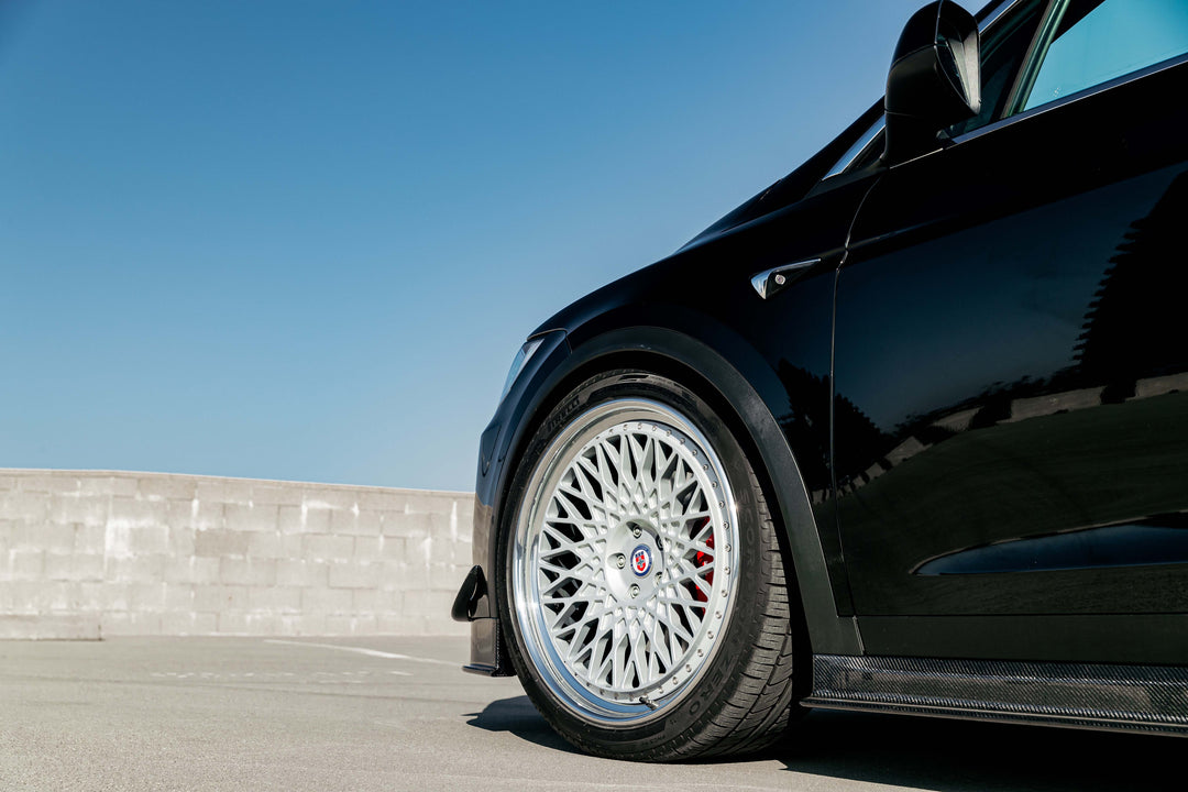 TESLA MODEL X FORGED WHEELS AND EXHAUST SYSTEM