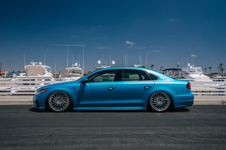 VOLKSWAGEN PASSAT FORGED WHEELS AND EXHAUST SYSTEM