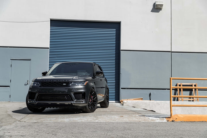 RANGE ROVER SPORT FORGED WHEELS AND EXHAUST SYSTEM