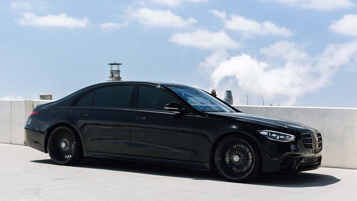 MERCEDES BENZ S580 FORGED WHEELS AND EXHAUST SYSTEM