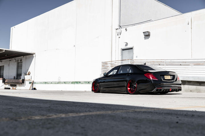 MERCEDES BENZ S550 FORGED WHEELS AND EXHAUST SYSTEM