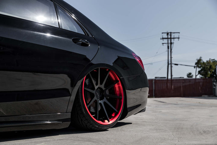 MERCEDES BENZ S550 FORGED WHEELS AND EXHAUST SYSTEM