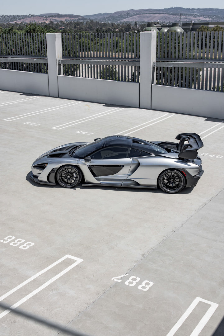 MCLAREN SENNA FORGED WHEELS AND EXHAUST SYSTEM