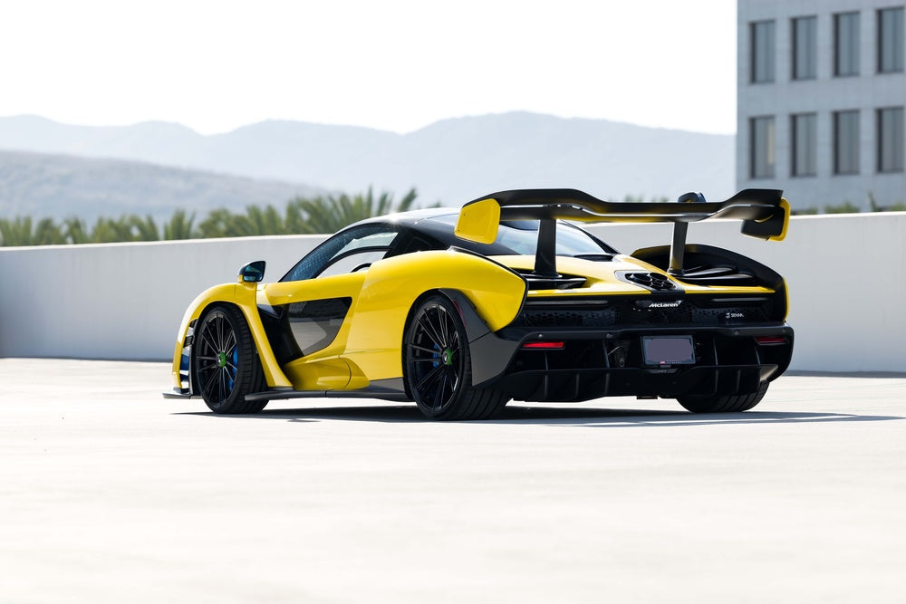MCLAREN SENNA FORGED WHEELS AND EXHAUST SYSTEM