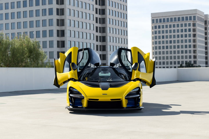 MCLAREN SENNA FORGED WHEELS AND EXHAUST SYSTEM