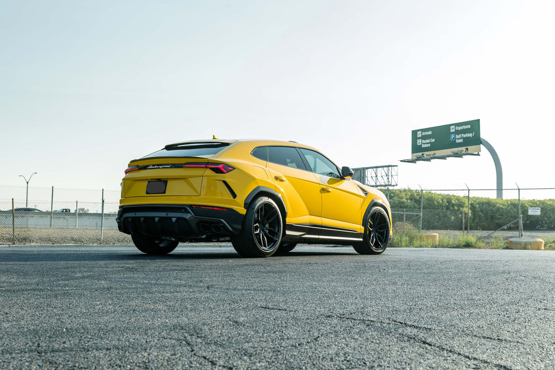 LAMBORGHINI URUS FORGED WHEELS AND EXHAUST SYSTEM