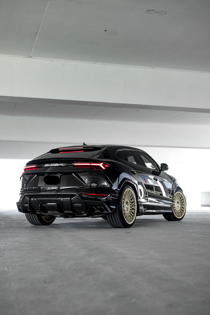 LAMBORGHINI URUS FORGED WHEELS AND EXHAUST SYSTEM