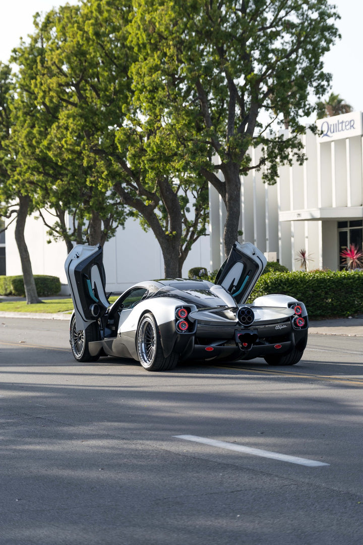 PAGANI UTOPIA FORGED WHEELS AND EXHAUST SYSTEM