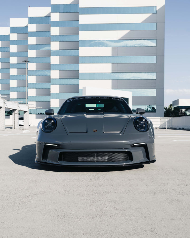 PORSCHE GT3 FORGED WHEELS AND EXHAUST SYSTEM