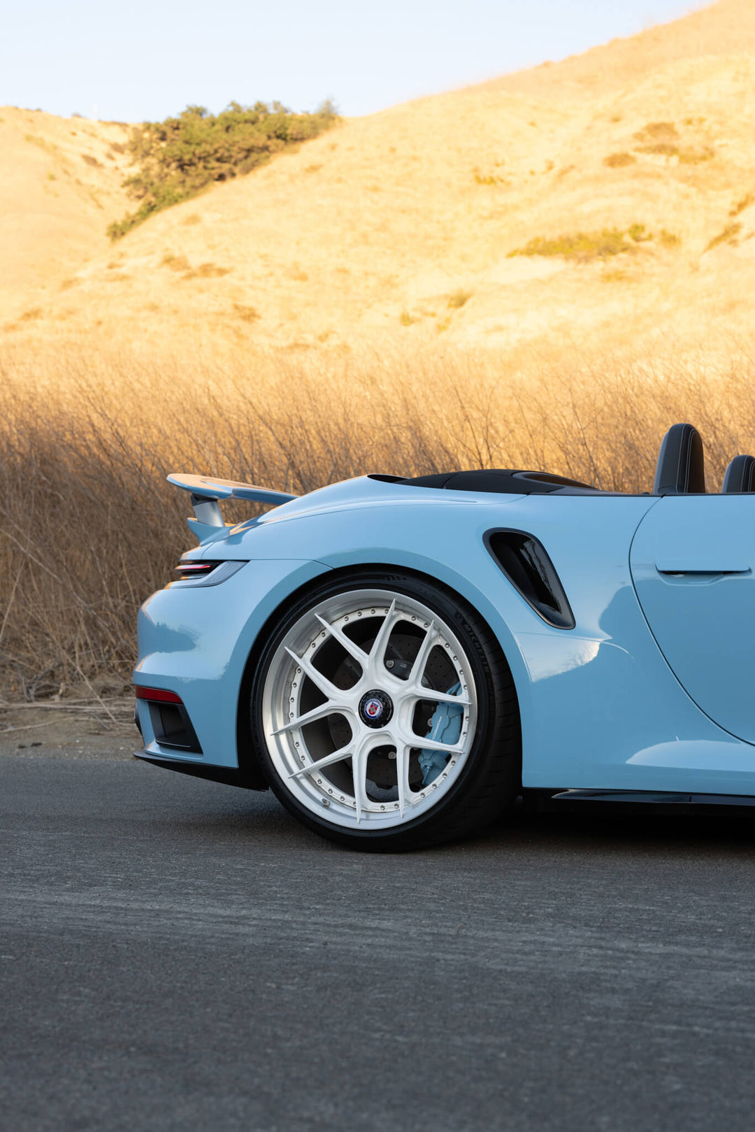 PORSCHE 911 TURBO FORGED WHEELS AND EXHAUST SYSTEM