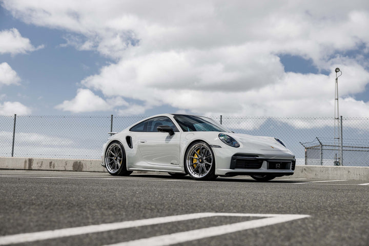 PORSCHE 911 TURBO FORGED WHEELS AND EXHAUST SYSTEM