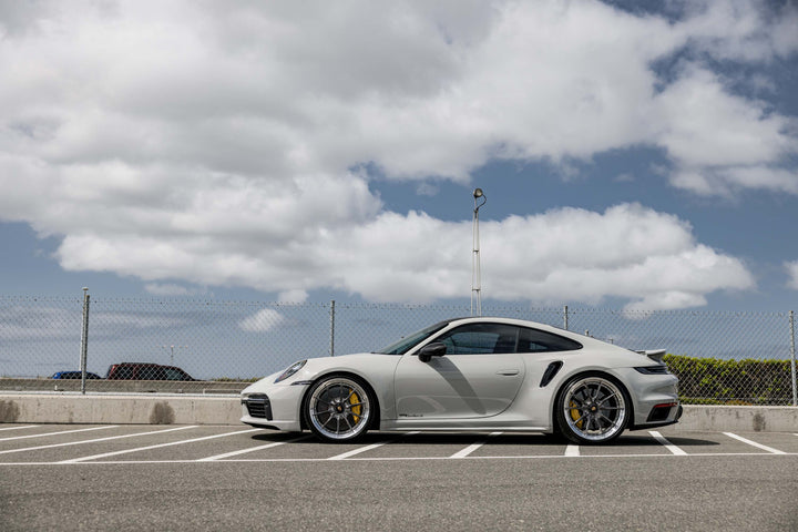 PORSCHE 911 TURBO FORGED WHEELS AND EXHAUST SYSTEM