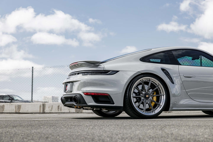 PORSCHE 911 TURBO FORGED WHEELS AND EXHAUST SYSTEM