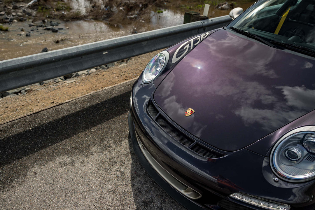 PORSCHE GT3RS FORGED WHEELS AND EXHAUST SYSTEM