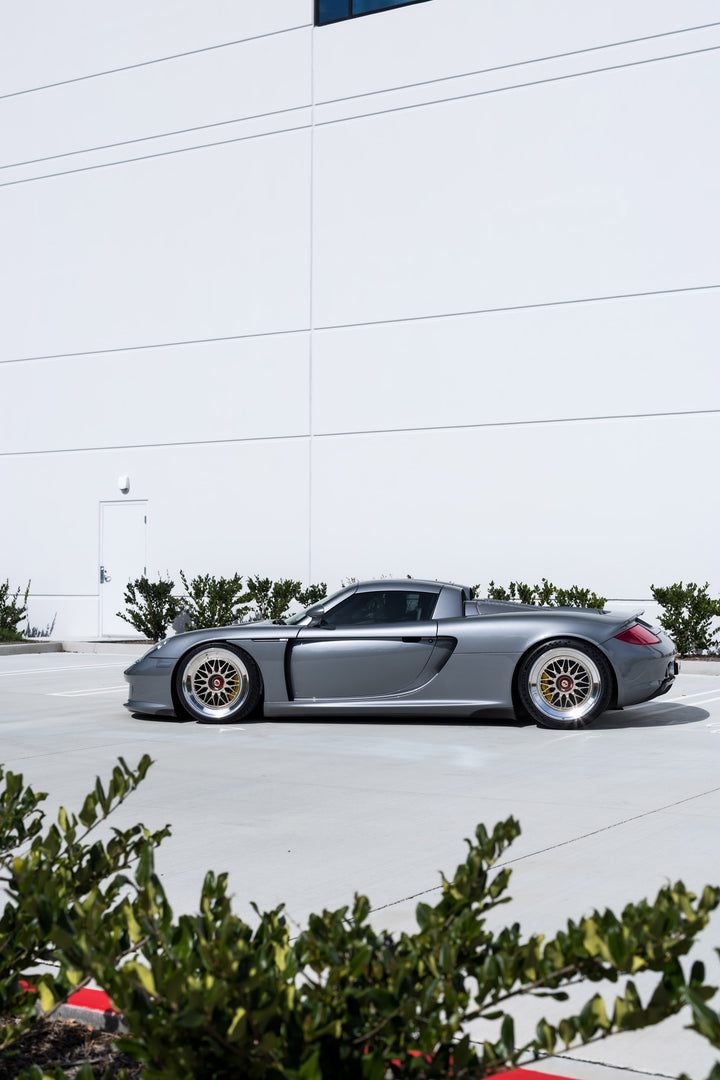 PORSCHE CARRERA GT FORGED WHEELS AND EXHAUST SYSTEM