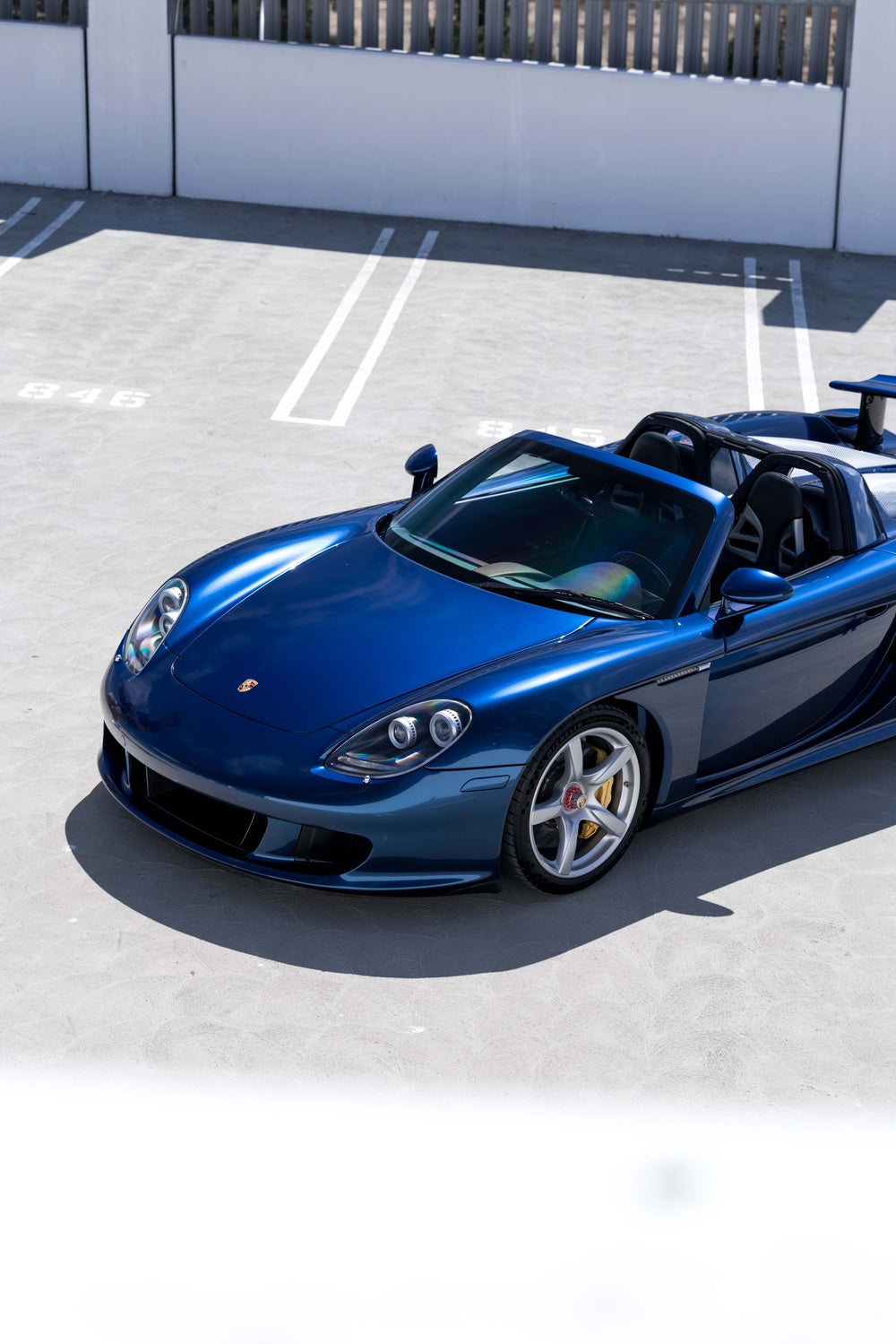 PORSCHE CARRERA GT FORGED WHEELS AND EXHAUST SYSTEM