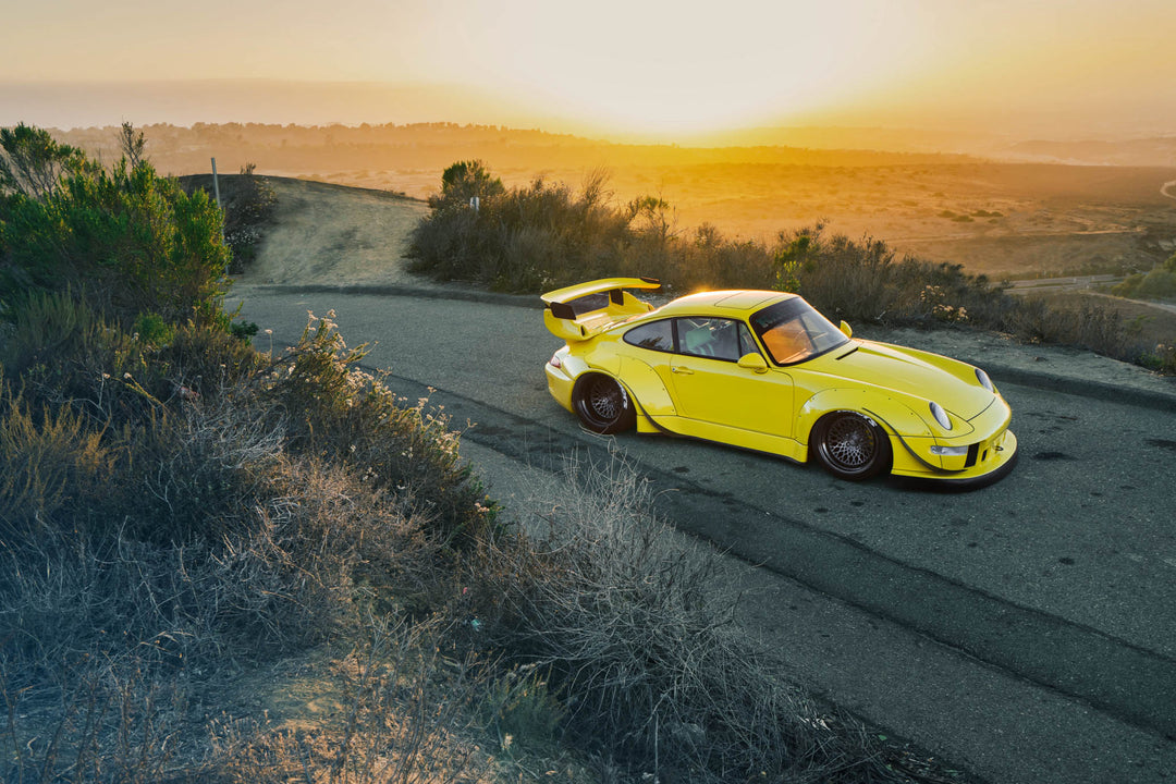 PORSCHE 911 FORGED WHEELS AND EXHAUST SYSTEM