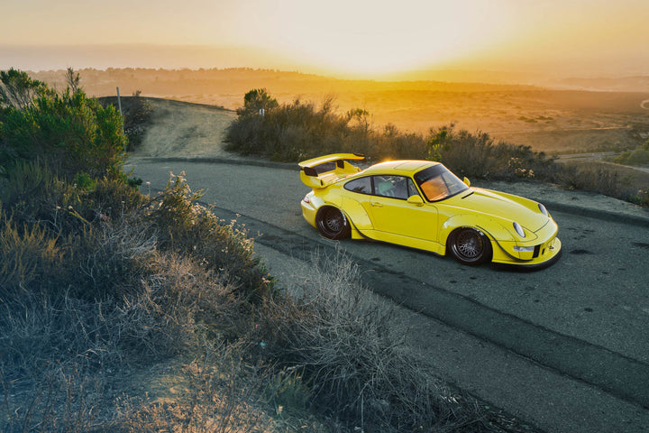 PORSCHE 911 FORGED WHEELS AND EXHAUST SYSTEM