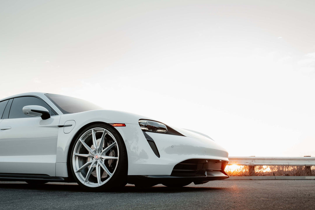 PORSCHE TAYCAN FORGED WHEELS AND EXHAUST SYSTEM