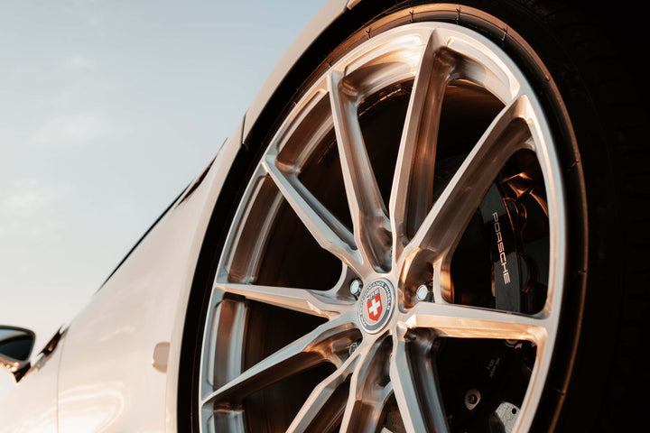 PORSCHE TAYCAN FORGED WHEELS AND EXHAUST SYSTEM