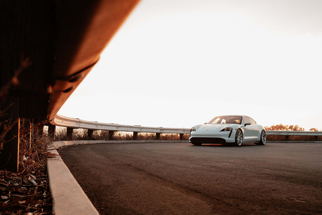 PORSCHE TAYCAN FORGED WHEELS AND EXHAUST SYSTEM