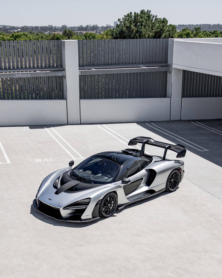 MCLAREN SENNA FORGED WHEELS AND EXHAUST SYSTEM