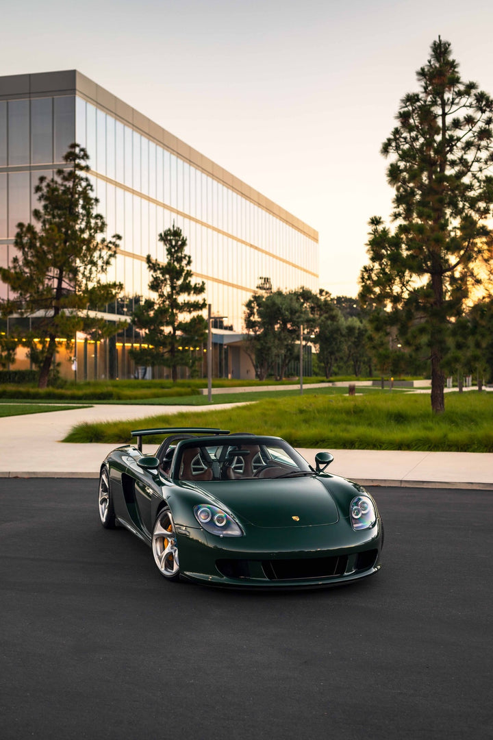 PORSCHE CARRERA GT FORGED WHEELS AND EXHAUST SYSTEM