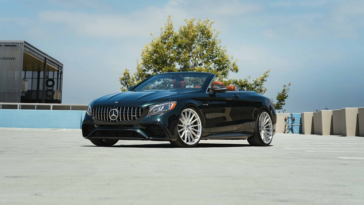 MERCEDES BENZ S63 FORGED WHEELS AND EXHAUST SYSTEM