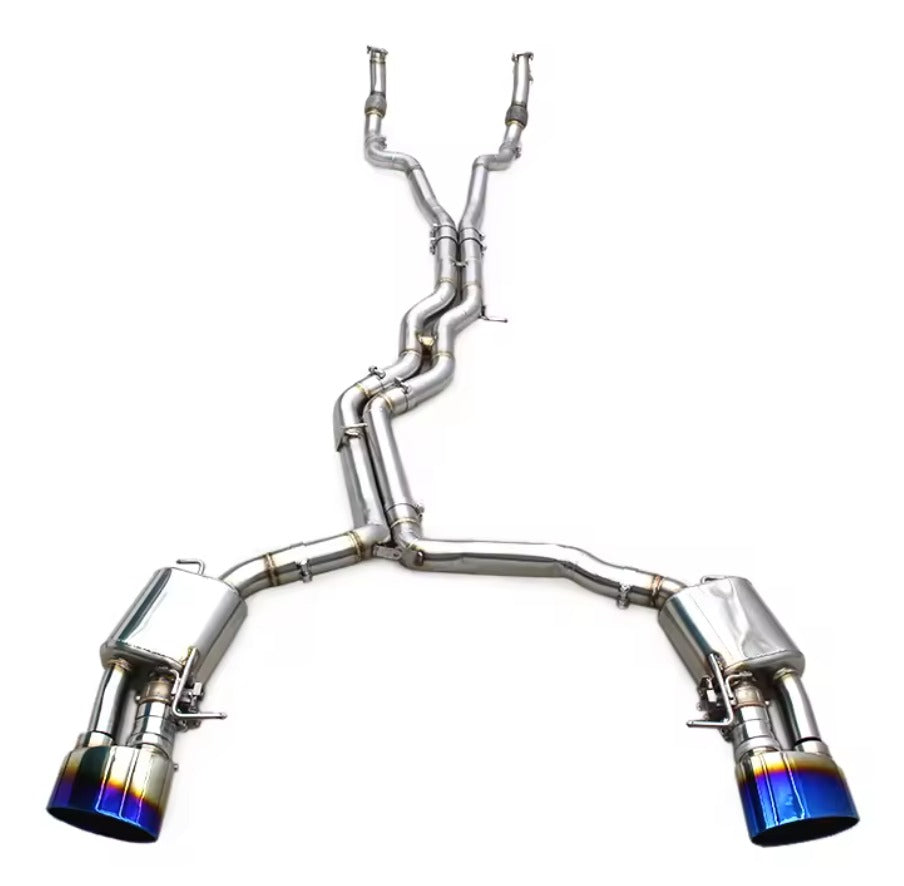 AUDI RS6 RS7 TITANIUM VALVETRONIC EXHAUST