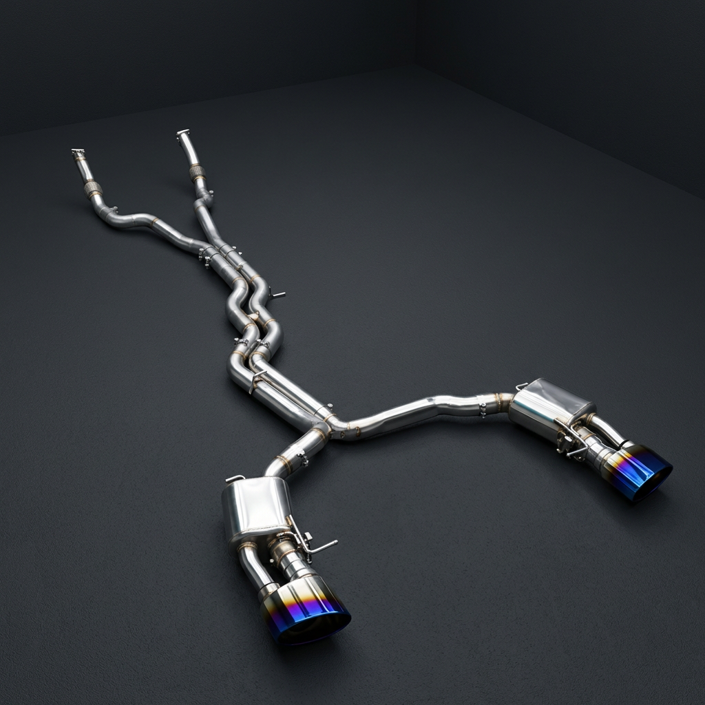 AUDI RS6 RS7 TITANIUM VALVETRONIC EXHAUST