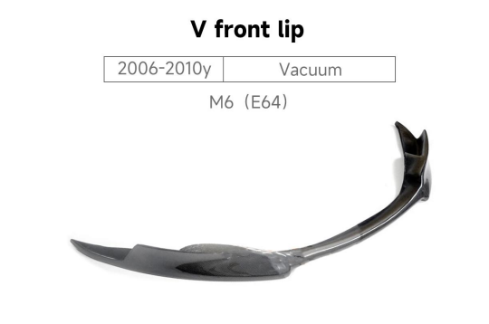 BMW M6 (E64) FRONT LIP AND DIFFUSER 2006-2010y