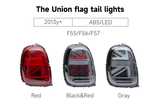 BMW MINI COOPER F55/F56/F57 UNION FLAG REAR LIGHTS