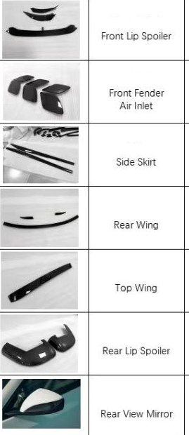 FERRARI GTC4 LUSSO DRY CARBON KIT 2016 - 2020