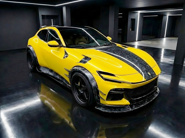 FERRARI PUROSANGUE CARBON FIBER WIDEBODY KIT