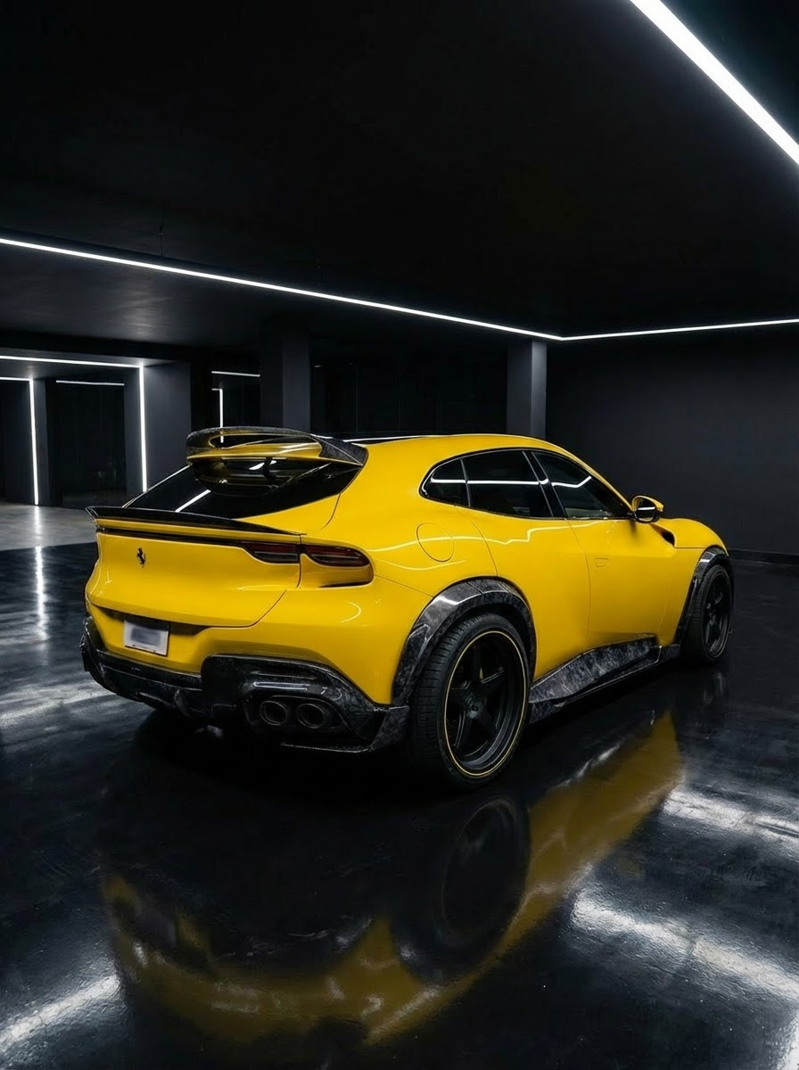 FERRARI PUROSANGUE CARBON FIBER WIDEBODY KIT