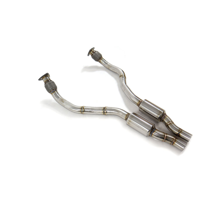 AUDI A6/A7 C7 3.0T SECOND PIPES WITH RESONATOR FRONT TUBE