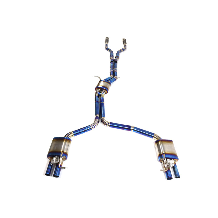 AUDI S6/S7 C7 TITANIUM CATBACK RAZOR EXHAUST SYSTEM WITH MUFFLER VALVE