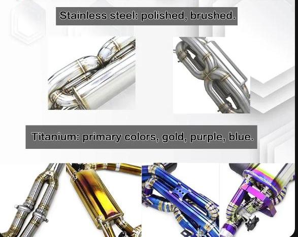 MERCEDES-BENZ GT AMG C190 4.0T VALVETRONIC EXHAUST SYSTEM 2016-2022