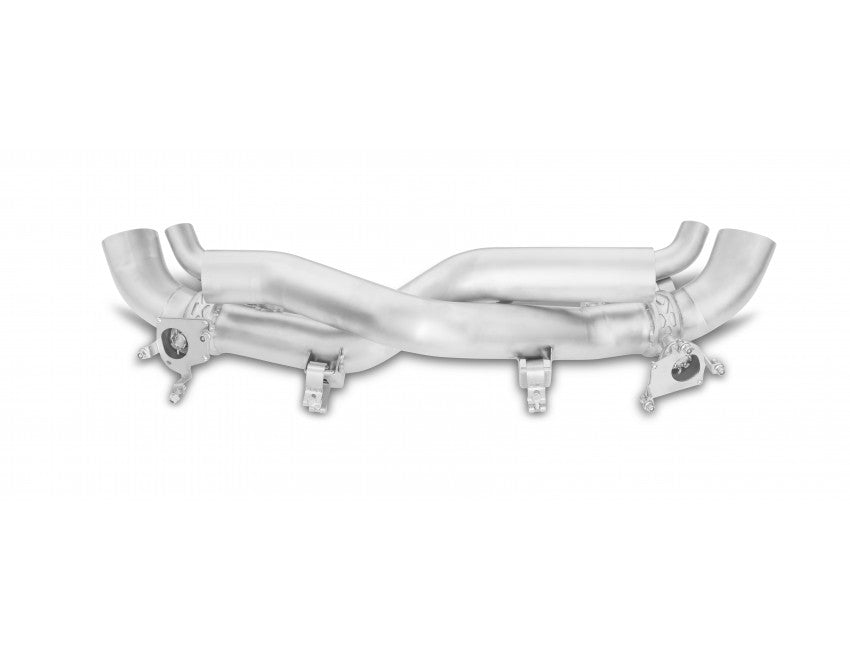 TUBI PORSCHE 911 TURBO & TURBO S 992.1 GPF STRAIGHT PIPES INCONEL EXHAUST