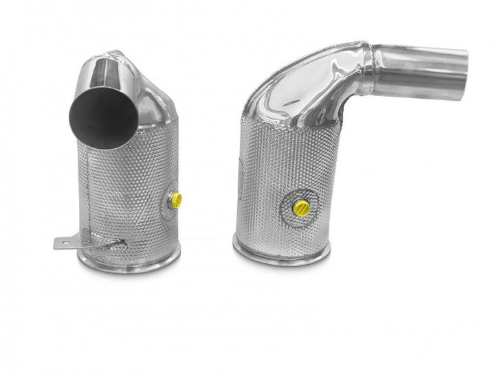 TUBI PORSCHE 911 TURBO & TURBO S 992.1 NO GPF CATALYTIC CONVERTERS KIT 2020-2024