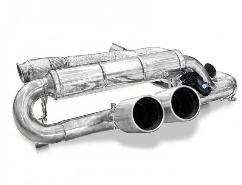 TUBI PORSCHE 718 NO GPF BOXSTER & CAYMAN S & GTS 2.0/2.5  STRAIGHT PIPES INCONEL EXHAUST